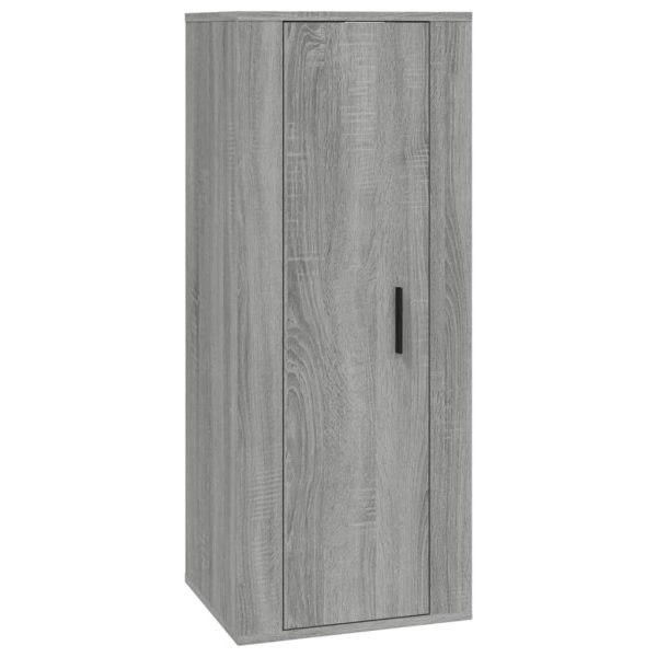 Conjunto móveis de TV 3 pcs madeira processada sonoma cinza - Image 5