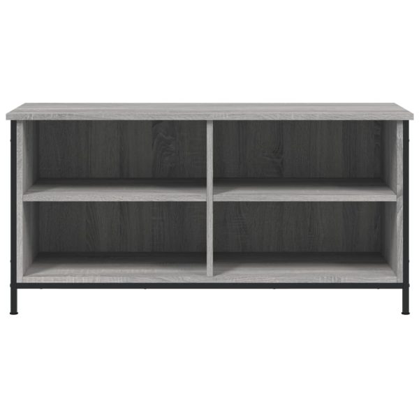 Móvel de TV 100x40x50 cm derivados de madeira cinzento sonoma - Image 4