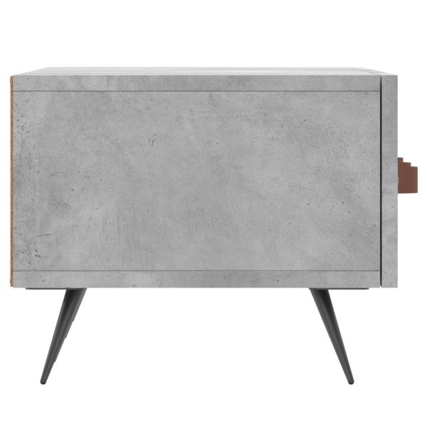 Móvel de TV 150x36x30 cm derivados de madeira cinzento cimento - Image 7