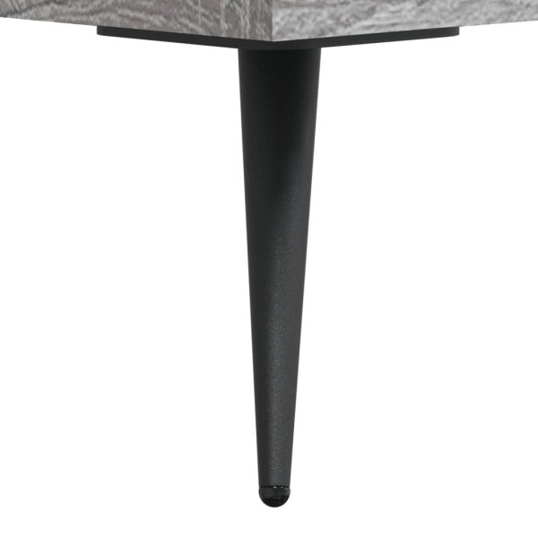 Móvel de TV 150x36x30 cm derivados de madeira cinzento sonoma - Image 10