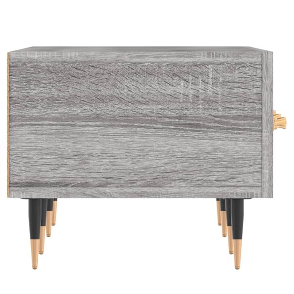 Móvel de TV 150x36x30 cm derivados de madeira cinzento sonoma - Image 7