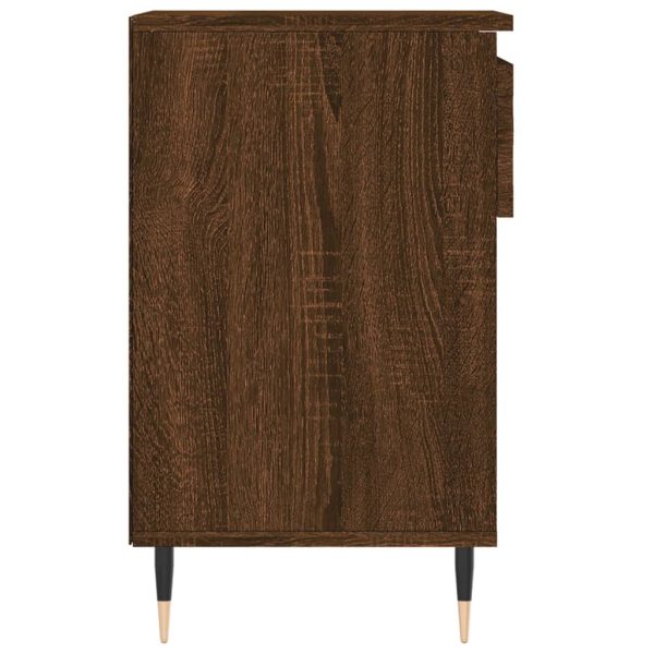 Sapateira 102x36x60 cm derivados de madeira carvalho castanho - Image 7