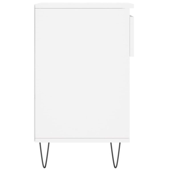 Sapateira 102x36x60 cm derivados de madeira branco - Image 7