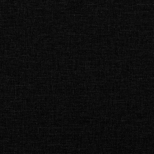 Sofá de 3 lugares tecido 180 cm preto - Image 7