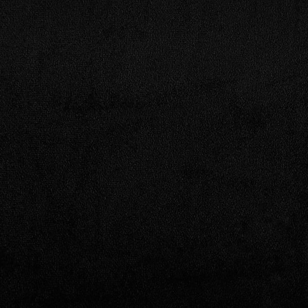 Sofá de 2 lugares 120 cm tecido de microfibra preto - Image 7