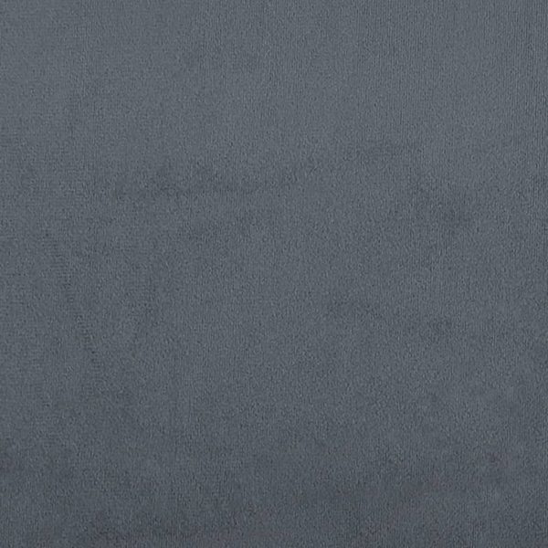Sofá de 3 lugares 180 cm veludo cinza-escuro - Image 7