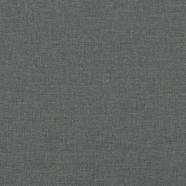 Sofá de 2 lugares em tecido 120 cm cinzento-escuro - Image 7