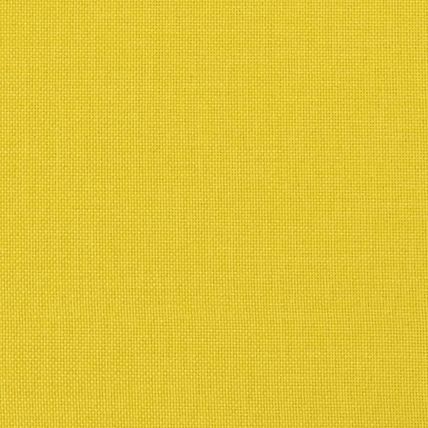 Sofá de 2 lugares 120 cm tecido amarelo-claro - Image 7