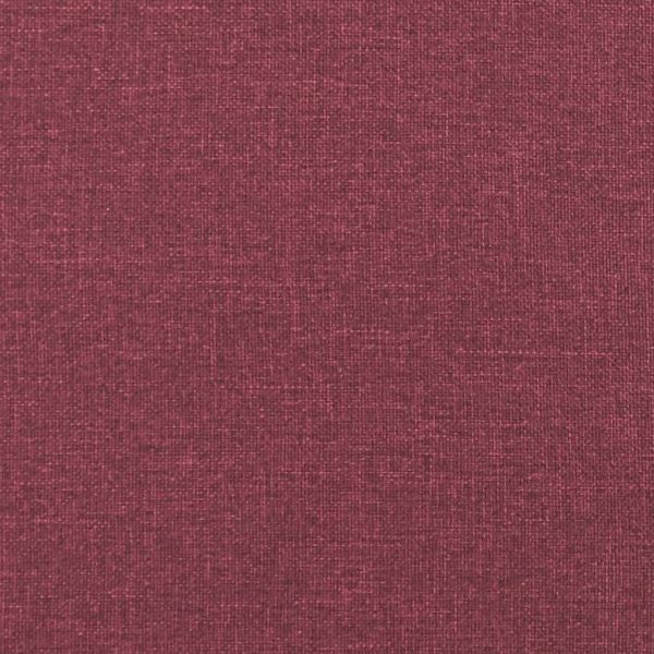 Sofá de 2 lugares tecido 120 cm vermelho tinto - Image 7
