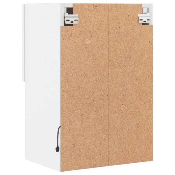 Móvel de TV com luzes LED 40,5x30x60 cm branco - Image 11