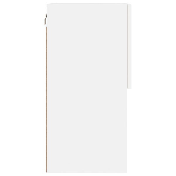 Móveis de TV com luzes LED 2 pcs 40,5x30x60 cm branco - Image 10
