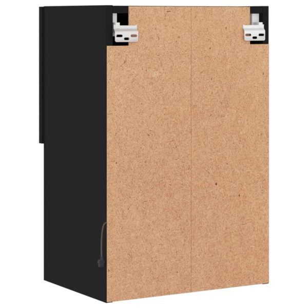 Móveis de TV com luzes LED 2 pcs 40,5x30x60 cm preto - Image 11