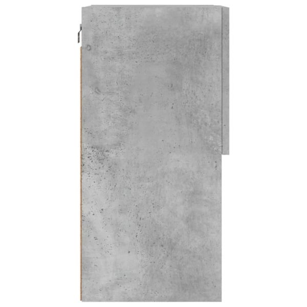 Móveis de TV com luzes LED 2 pcs 40,5x30x60 cm cinzento cimento - Image 10