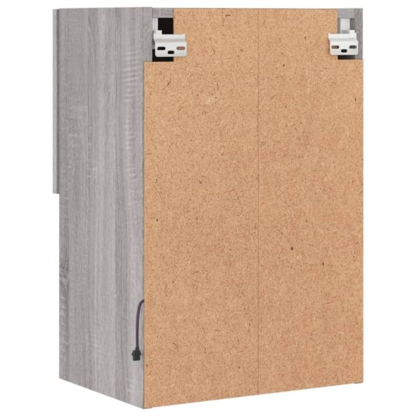 Móveis de TV com luzes LED 2 pcs 40,5x30x60 cm cinzento sonoma - Image 11