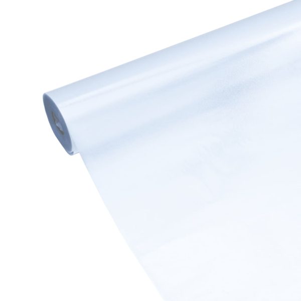 Película janela estática 45x500 cm PVC cinza transparente fosco - Image 7