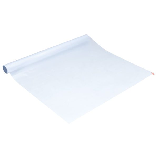 Película janela estática 45x1000cm PVC cinza transparente fosco - Image 5