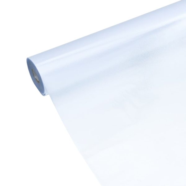 Película janela estática 45x1000cm PVC cinza transparente fosco - Image 7