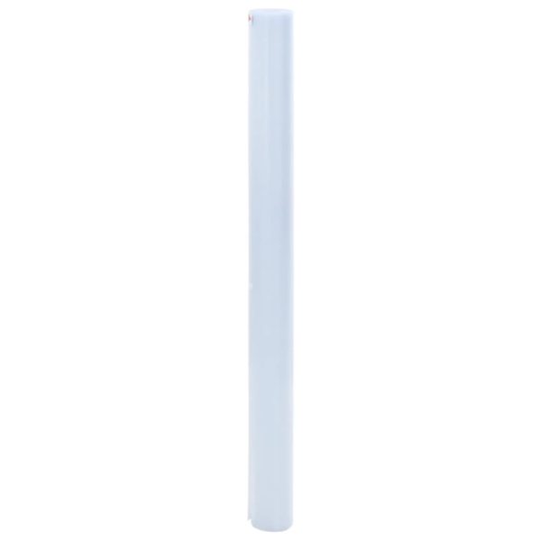 Película janela estática 45x2000cm PVC cinza transparente fosco - Image 4