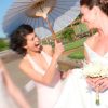 PARASOL PAPEL BAMBÚ MARFIL - Image 2