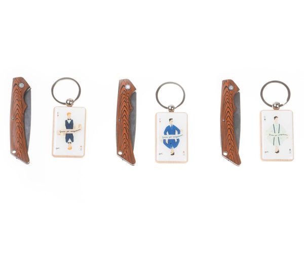 SET NAVAJA + LLAVERO EN ESTUCHE DE REGALO CARTAMEN - Image 3