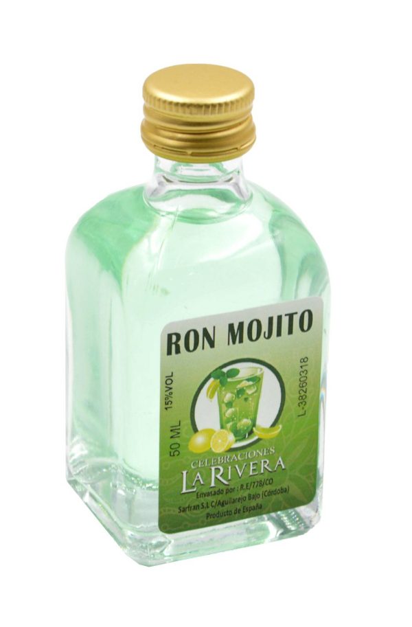 CAJA DE 24 LICORES ADONIS 50 ML. MOJITO