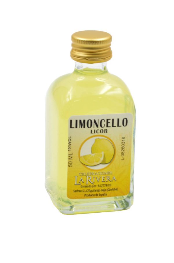 CAJA DE 24 LICORES ADONIS 50 ML. LIMONCELLO