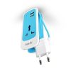 BASE MULTIPLE HAVIT CON 2USB Y ENCHUFE UNIVERSAL - 2.1A 1.5METROS - Image 2