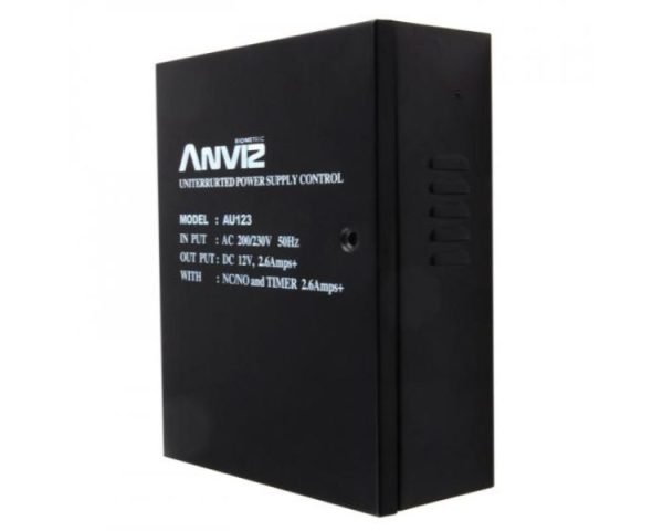 FUENTE DE ALIMENTACION AU123 PARA CERRADURA MAGNETICA ANVIZ