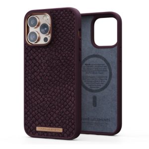 FUNDA MAGSAFE IPHONE 14 PRO MAX PIEL DE SALMON COÑAC NJORD