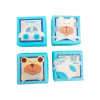 2 X 1 SET 24 CAJITAS BABY AZUL SURTIDAS