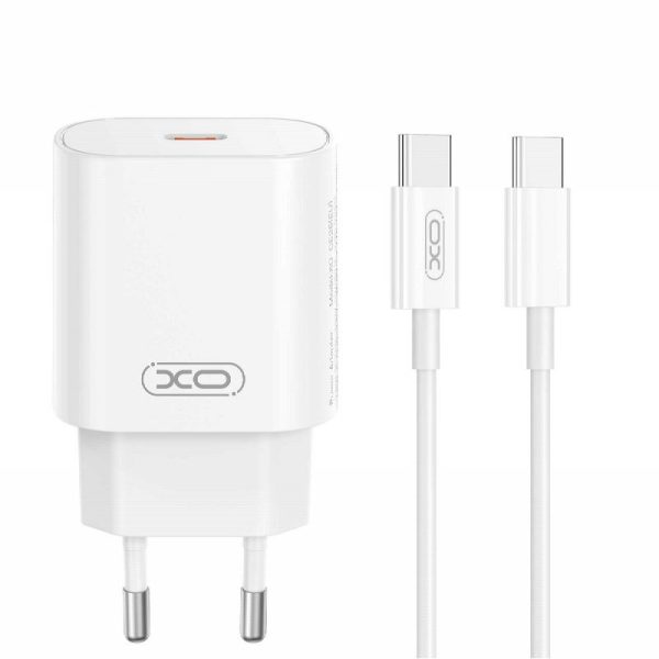 CARGADOR DE MOVIL XO USB C PD 25W + CABLE TIPO C A TIPO C - Image 2