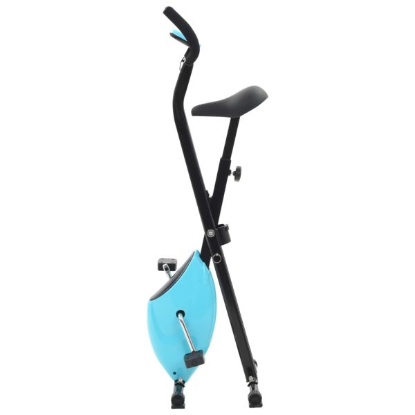 Bicicleta estática X-Bike resistência de correia azul - Image 2