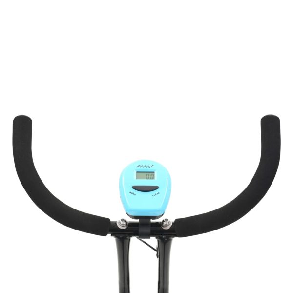 Bicicleta estática X-Bike resistência de correia azul - Image 11
