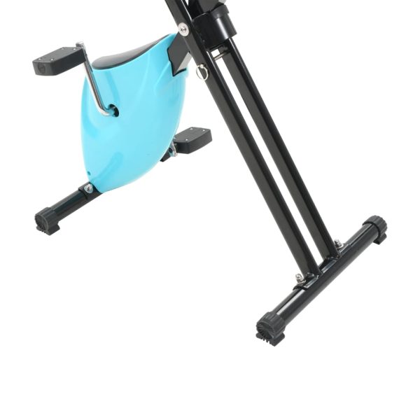 Bicicleta estática X-Bike resistência de correia azul - Image 8