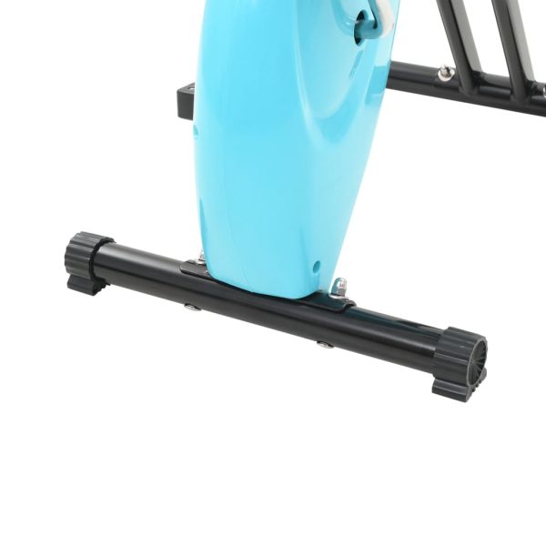 Bicicleta estática X-Bike resistência de correia azul - Image 9