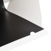 Caixa luz LED dobrável estúdio foto. 40x34x37cm plástico branco - Image 5