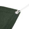 Tapete de campismo para tenda PEAD 400x400 cm verde-escuro - Image 7