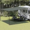 Tapete de campismo para tenda PEAD 400x400 cm verde-escuro