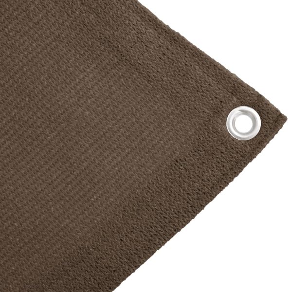 Tapete de campismo para tenda 250x250 cm castanho - Image 3