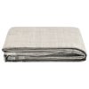 Tapete de campismo para tenda 600x250 cm cinzento-escuro