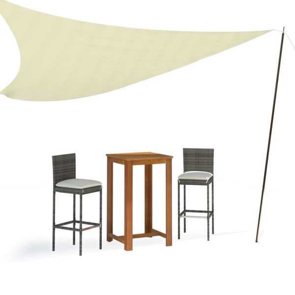 Poste para para-sol estilo vela 200 cm aço galvanizado - Image 4