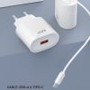 CARGADOR DE CORRIENTE AVANT CONNECT USB 15W QC3.0 + CABLE TIPO C - CARGA RAPIDA - Image 2