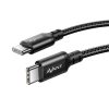 CABLE AVANT CONNECT 1M PD 60W 3A TIPO C A TIPO C TRENZADO - CARGA RAPIDA - FORCE EDITION - Image 4