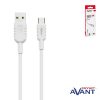 CABLE AVANT CONNECT USB A TIPO C 1M 5A CARGA RAPIDA - FORCE EDITION