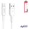 CABLE AVANT CONNECT USB A MICRO USB 1M 2.4A - FORCE EDITION