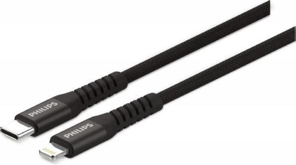 CABLE PHILIPS USB C A LIGHTNING 1.2M