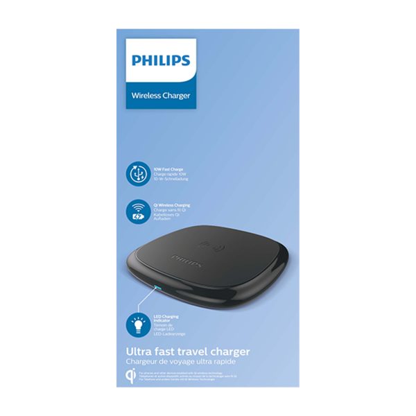 CARGADOR PHILIPS QI 10W INALAMBRICO - CARGA RAPIDA - Image 4