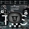 AURICULAR SAMI AIR BUDS SILICONA TWS LCD DUAL 35mAh NEGRO - Image 2