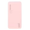 Bateria Externa Universal Power Bank 10.000 mAh (2 x usb / 2.1A) COOL Leather Rosa - Image 5