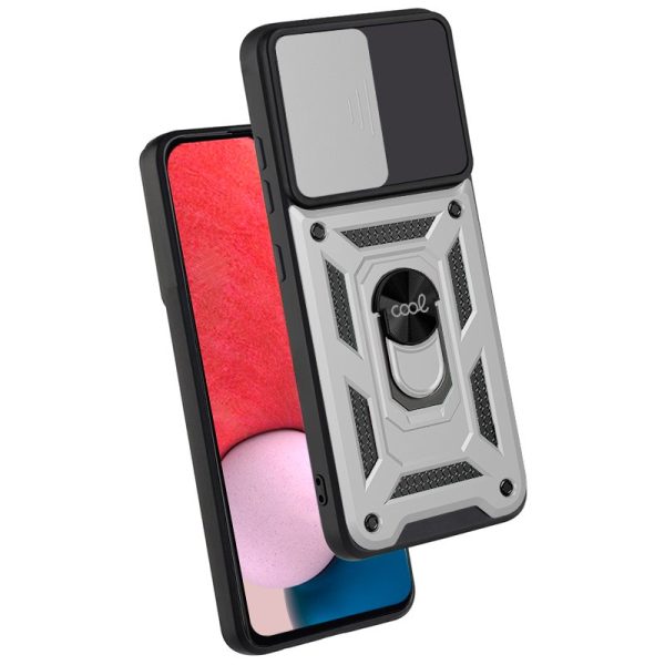 Carcasa COOL para Samsung A135 Galaxy A13 Hard Ring Plata - Image 2